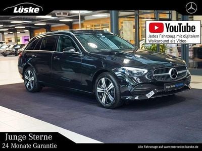 Obsidianschwarz Gebraucht 2024 Mercedes C300e Avantgarde Kombi | 47.900 € (Fairer Preis)