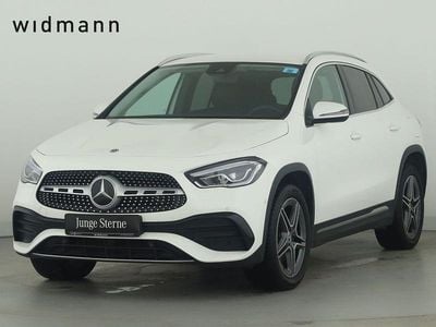 Unilack polarweiss Gebraucht 2022 Mercedes GLA250 AMG line SUV | 34.850 € (Fairer Preis)
