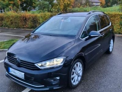 Schwarz Gebraucht 2014 VW Golf Sportsvan Highline Van / Kleinbus | 8.500 € (Guter Preis)