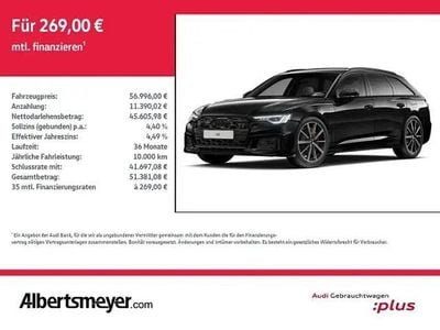 Gebraucht Audi A6 Design 367 PS (269 kW) 2025 Schwarz Kombi