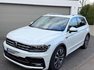 Gebraucht VW Tiguan R-line 179 PS (131 kW) 2017 Weiß SUV