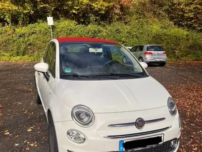 Używany Fiat 500C Lounge 86 KM (63 kW) 2016 Biały Kabriolet