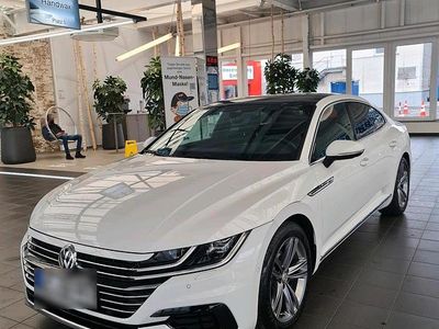 Gebraucht VW Arteon R-line 190 PS (139 kW) 2018 Weiß Kleinwagen