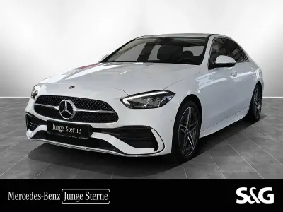 Gebraucht Mercedes C180 AMG 170 PS (125 kW) 2025 Unilack polarweiß Limousine