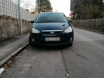 Gebraucht Ford C-MAX 108 PS (79 kW) 2009 Blau Van / Kleinbus