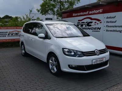 Gebraucht VW Sharan 150 PS (110 kW) 2016 Weiß Van / Kleinbus