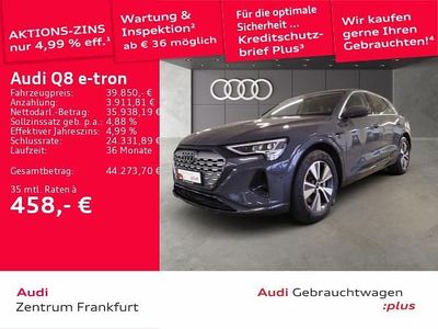 Usata Audi Q8 e-tron Advanced 250 kW (340 CV) 2023 Grigio SUV