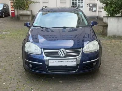 Gebraucht VW Golf VI Comfortline 105 PS (77 kW) 2008 Blau Kleinwagen