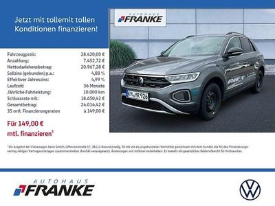 Gebraucht VW T-Roc Goal 116 PS (85 kW) 2025 Grau SUV