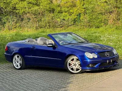 Gebraucht Mercedes CLK240 Avantgarde 170 PS (125 kW) 2003 Blau Cabrio