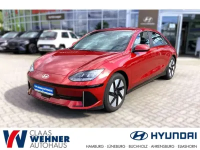 Gebraucht Hyundai Ioniq 6 Basis 111 kW (151 PS) 2023 Rot Limousine