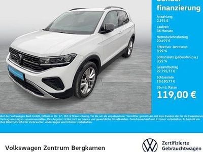 Gebraucht VW T-Cross Goal 116 PS (85 kW) 2025 Weiß SUV