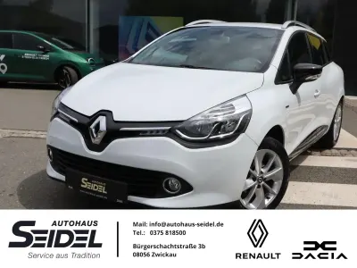 Gebraucht Renault Clio GrandTour LIMITED 73 PS (53 kW) 2016 Gletscherweiss Kombi