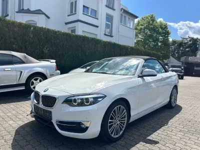 Gebraucht BMW 218 Luxury Line 150 PS (110 kW) 2019 Weiß Cabrio