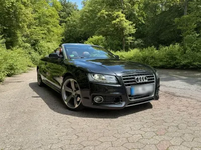 Gebraucht Audi A5 Cabriolet S-Line 190 PS (139 kW) 2011 Schwarz Cabrio