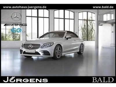 Gebraucht Mercedes C180 AMG 156 PS (114 kW) 2021 Weiss designo diamantweiß brig Cabrio