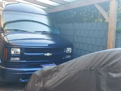 Gebraucht Chevrolet Express 245 PS (180 kW) 2001 Blau Van / Kleinbus