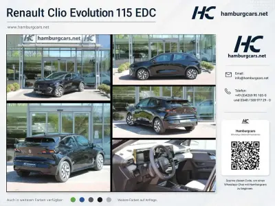 Gebraucht Renault Clio V Evolution 114 PS (83 kW) 2026 Blackpearlschwarz m... Limousine