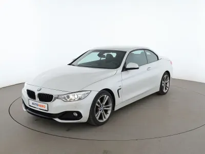 Gebraucht BMW 420 Cabriolet Sport Line 184 PS (135 kW) 2016 Weiß Cabrio
