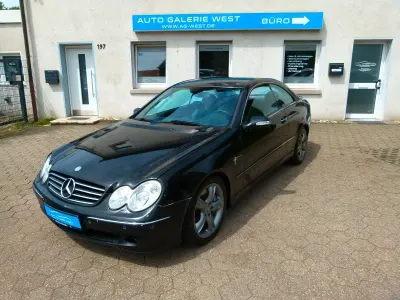 Gebraucht Mercedes CLK500 306 PS (225 kW) 2002 Schwarz Coupé