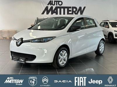 Gebraucht Renault Zoe Life 80 kW (109 PS) 2019 Weiß gletscherweiss Kleinwagen