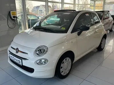 Brugt Fiat 500C 69 HK (50 kW) 2023 Hvid Cabriolet