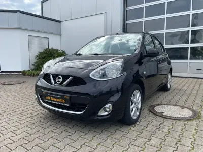 Gebraucht Nissan Micra Acenta 98 PS (72 kW) 2014 Schwarz Kleinwagen
