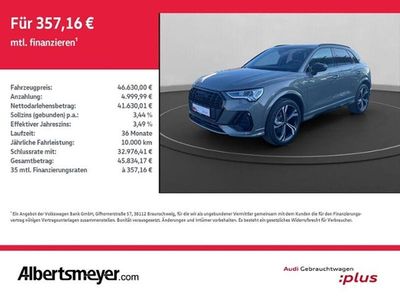 Usata Audi Q3 S-Line 150 CV (110 kW) 2025 Grigio SUV