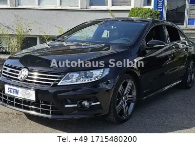 Używany VW CC R-line 184 KM (135 kW) 2016 Czarny Sedan/Limuzyna