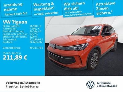 Rot Gebraucht 2025 VW Tiguan Goal SUV | 36.980 € (Guter Preis)