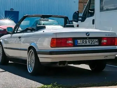Gebraucht BMW 320 Cabriolet 129 PS (94 kW) 1993 Weiß Cabrio