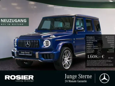 Gebraucht Mercedes G63 AMG AMG 585 PS (430 kW) 2024 Blau / manufaktur brillantblau magno SUV