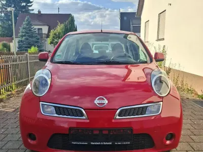Gebraucht Nissan Micra 65 PS (47 kW) 2010 Rot Kleinwagen