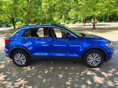 Gebraucht VW T-Roc 116 PS (85 kW) 2018 Blau SUV