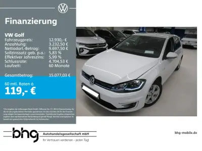 Używany VW e-Golf 100 kW (136 KM) 2020 Hatchback