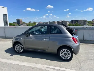 Usata Fiat 500C Club 69 CV (50 kW) 2023 Grigio Cabrio