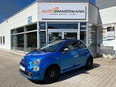 Brugt Fiat 500C Sport 69 HK (50 kW) 2018 Blå Cabriolet
