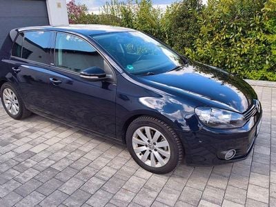 Gebraucht VW Golf VI Style 122 PS (89 kW) 2011 Blau Kleinwagen
