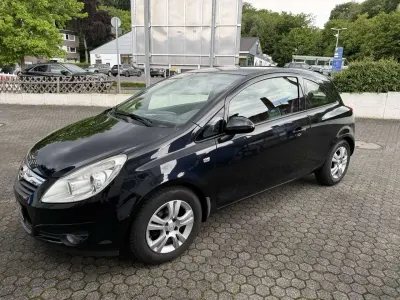 Gebraucht Opel Corsa Edition 80 PS (58 kW) 2009 Schwarz Kleinwagen