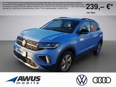 Gebraucht VW T-Cross Goal 116 PS (85 kW) 2024 Clear blue SUV