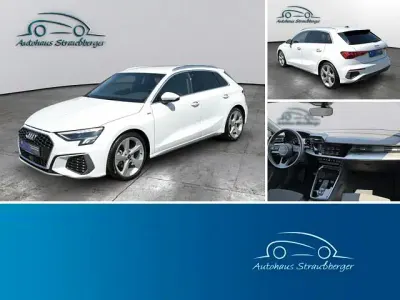 Gebraucht Audi A3 S-Line 150 PS (110 kW) 2021 Weißkeine angabe Limousine