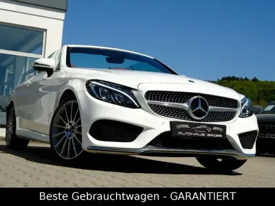 Usata Mercedes C180 156 CV (114 kW) 2017 Bianco Cabrio
