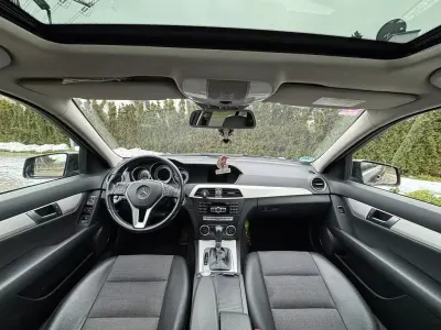 Brugt Mercedes C180 Avantgarde 156 HK (114 kW) 2013 Sort Sedan