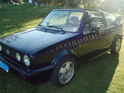 Gebraucht VW Golf Cabriolet 98 PS (72 kW) 1992 Schwarz Cabrio