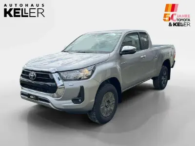 Neu Toyota HiLux Comfort 150 PS (110 kW) 2026 Silber Pickup