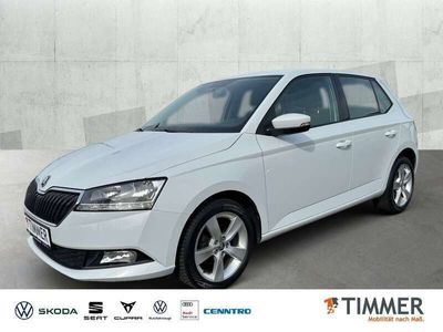 gebraucht Skoda Fabia III 1.0 TSI COOL SHZ KLIMA ALU DAB Limousine (Weiß), EZ 02.2021 39980 km, 70 kW (95 PS)