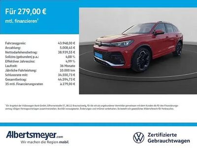 Usata VW Tiguan R-line 110 CV (80 kW) 2025 Rosso SUV