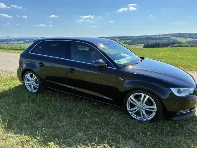 Gebraucht Audi A3 S-Line 122 PS (89 kW) 2013 Schwarz Limousine