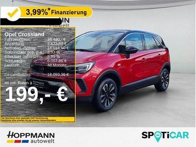 Gebraucht Opel Crossland Elegance 131 PS (96 kW) 2021 Rot SUV