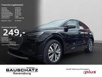 Gebraucht Audi Q4 Sportback e-tron Advanced 219 kW (299 PS) 2022 Schwarz SUV